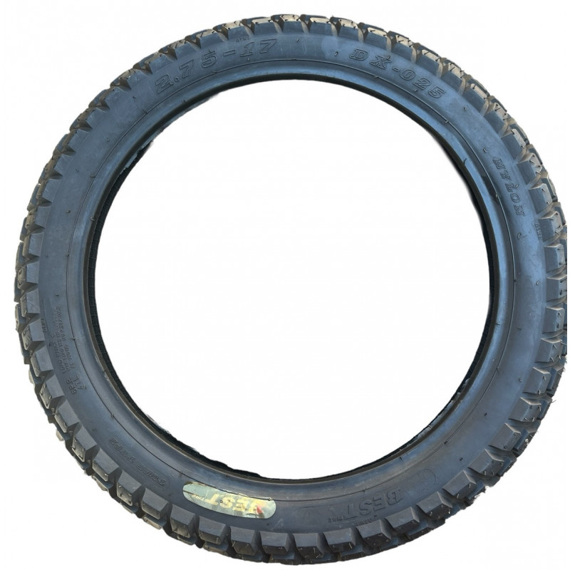 Покришка 2.75-17 47L (6PR) на скутер, мопед.