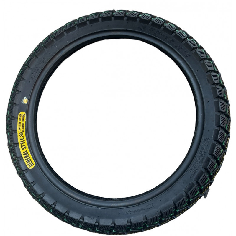 Покришка 2.75-17 50P (8PR) на скутер, мопед.