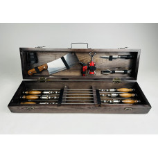 Набір шампурів у кейсі Лайт