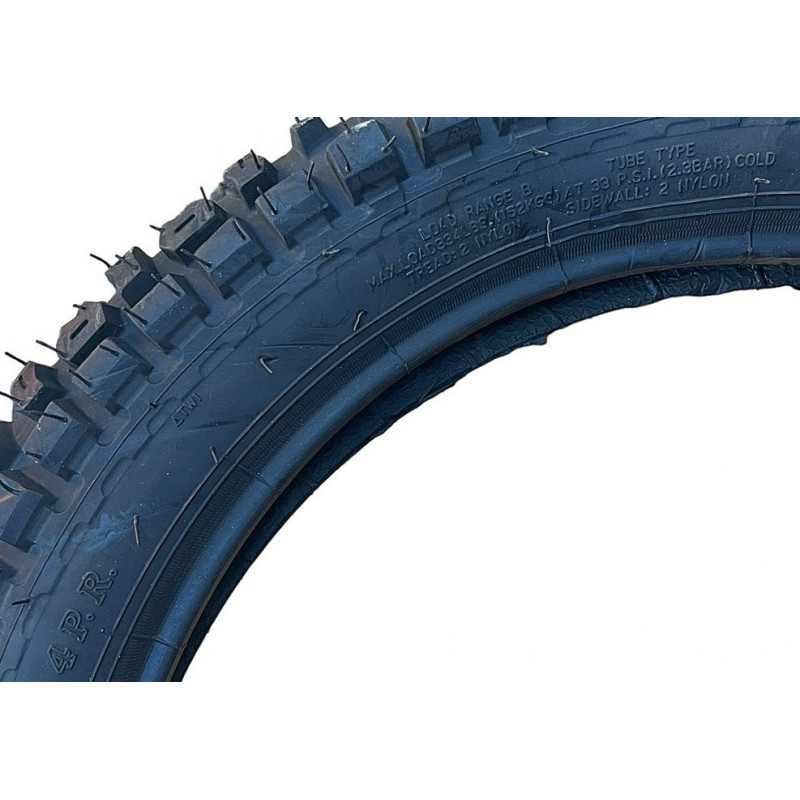 Покришка 2.75-17 42Р камерна (ТТ), Max.Load:152кг (4PR), CROSS