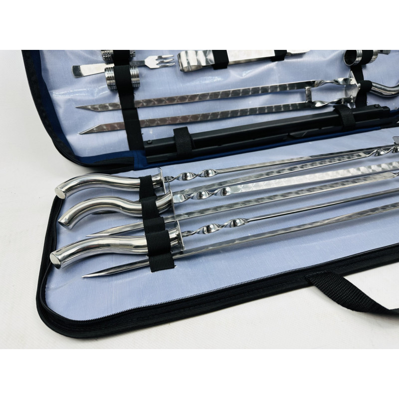 Набір шампурів 3мм Планшет Делюкс