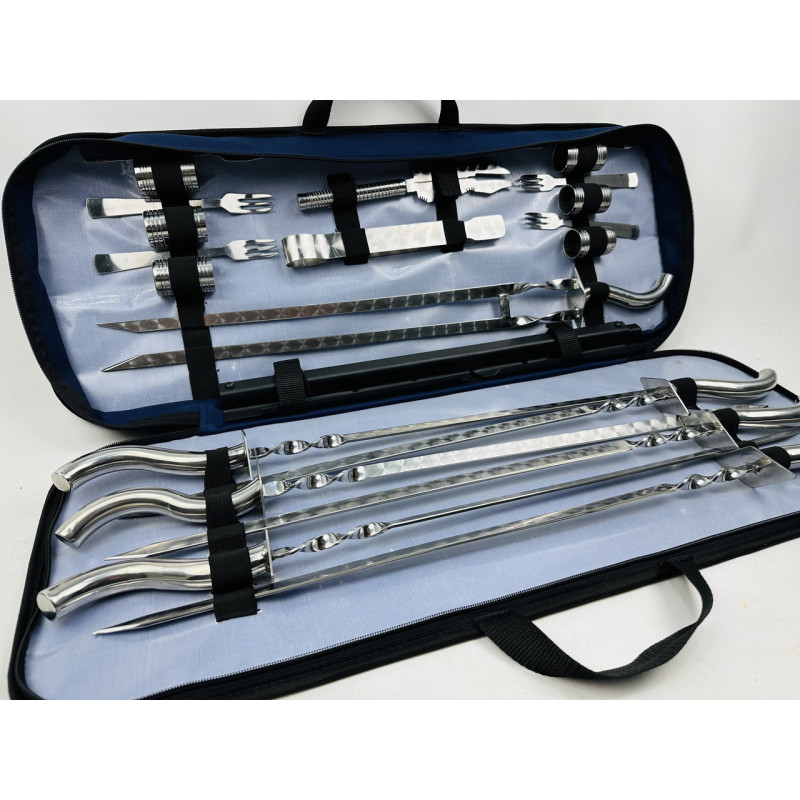 Набір шампурів 3мм Планшет Делюкс