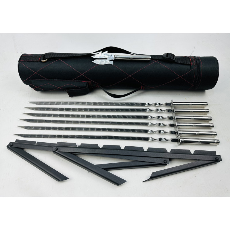 Набір шампурів в тубусі Классік