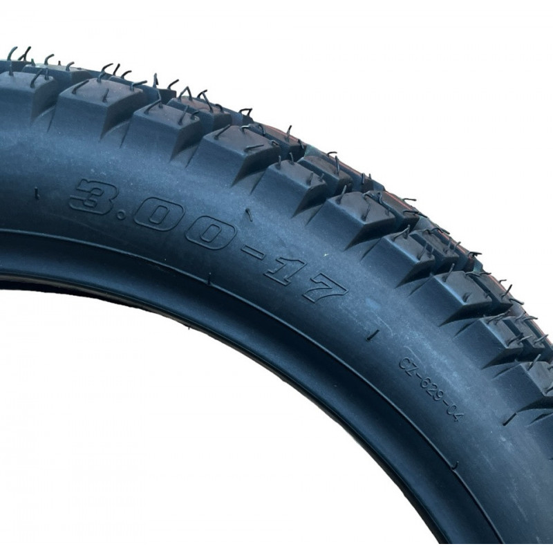 Покришка 3.00-17 50G (90км/ч), Max Load 190кг, (6PR)