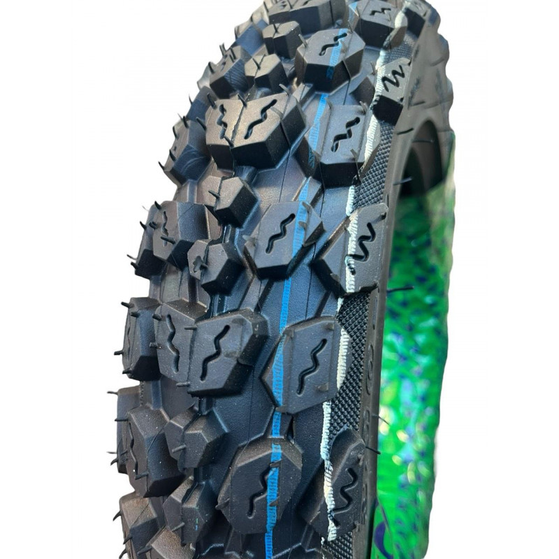 Покришка 3.00-10 49J (8PR), без камерна (TL), ЗАХИСТ ОБОДА (RUN FLAT)