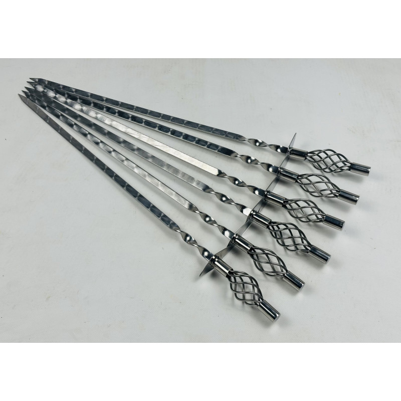 Шампура Ексклюзив, з плетеною ручкою