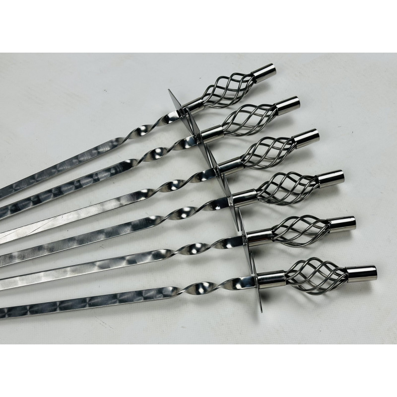 Шампура Ексклюзив, з плетеною ручкою