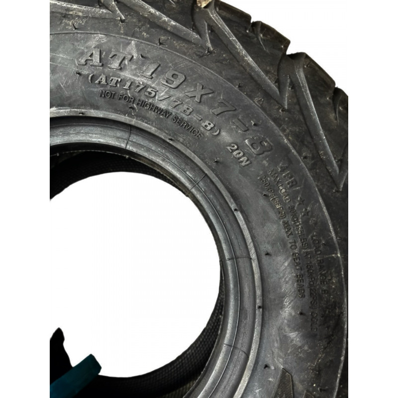 Покришка 19х7-8 (175/78-8) 4PR, безкамерна (ТL), на квадроцикл, баггі, "ARISUN"