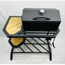 Мангал-лофт стаціонарний "Зіг-заг"