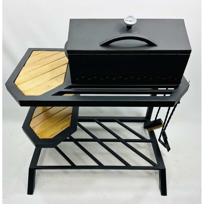 Мангал-лофт стаціонарний "Зіг-заг"