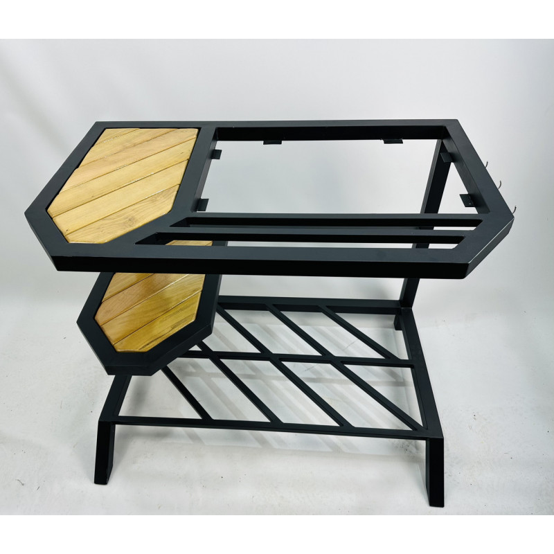 Мангал-лофт стаціонарний "Зіг-заг"