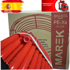 Труба для теплої підлоги "MAREK" PE-Xa/EVOH 16 х 2.0 мм (бухта 240 м) з кисневим бар'єром, Іспанія