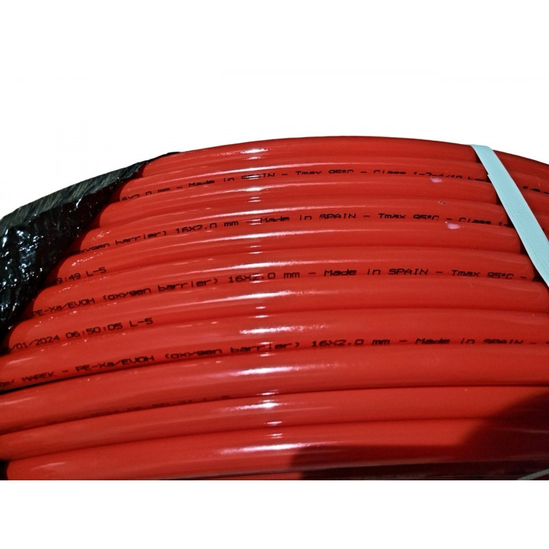 Труба для теплої підлоги "MAREK" PE-Xa/EVOH 16 х 2.0 мм (бухта 240 м) з кисневим бар'єром, Іспанія