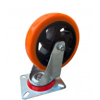 Колесо поворотне пінополіуританове 125мм, навантаження 120кг