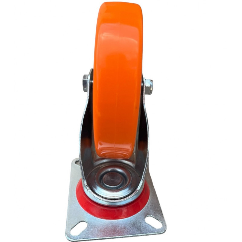 Колесо поворотне пінополіуританове 125мм, навантаження 120кг