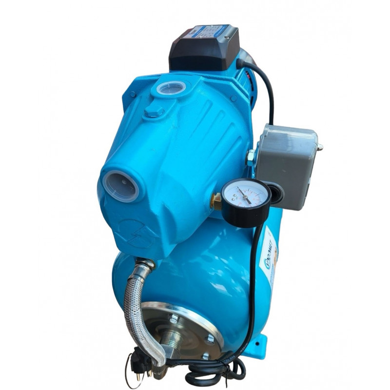 Насосна станція 24 літри, насос JET100L, Q = 3 кб/м, P = 1100 Вт, "Vomomet" Словенія