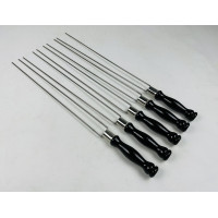 Шампур для грибів та овочів БЛЕК, з деревяною ручкою