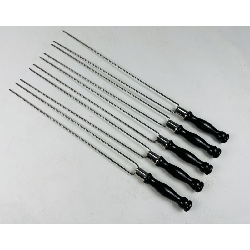 Шампур для грибів та овочів БЛЕК, з деревяною ручкою