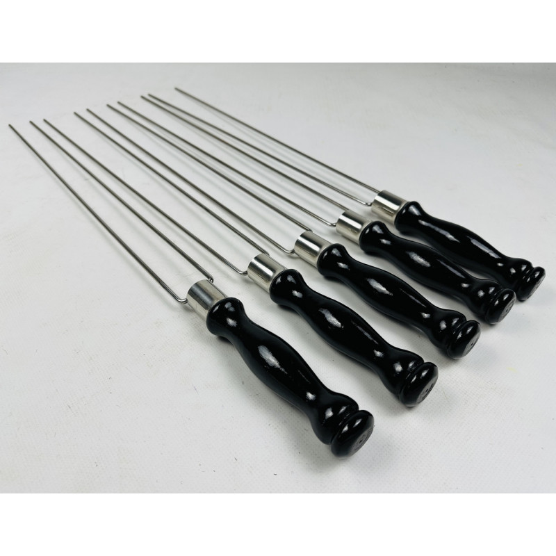 Шампур для грибів та овочів БЛЕК, з деревяною ручкою