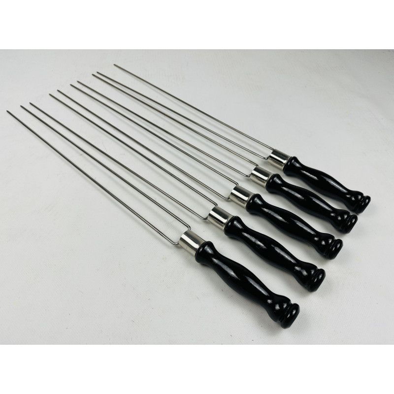 Шампур для грибів та овочів БЛЕК, з деревяною ручкою