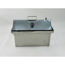 Коптильня для гарячого копчення з нержавіючої сталі 2 мм (50х30х33см.) + градусник