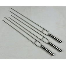 Шампур для грибів та овочів СРІБЛО, з нержавіючої сталі