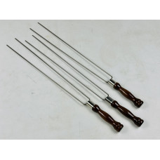 Шампур для грибів та овочів ВЕНГЕ, з деревяною ручкою