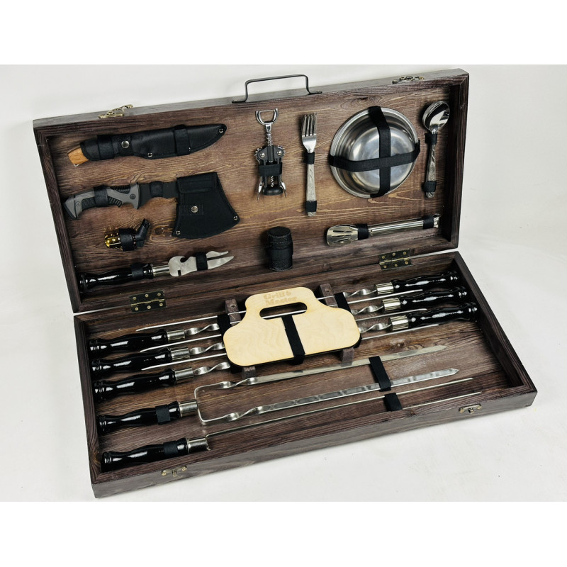 Набір шампурів подарунковий ПАНТЕРА МАХ