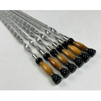 Шампура для люля-кеба ПРЕМІУМ, з нержавіючої сталі