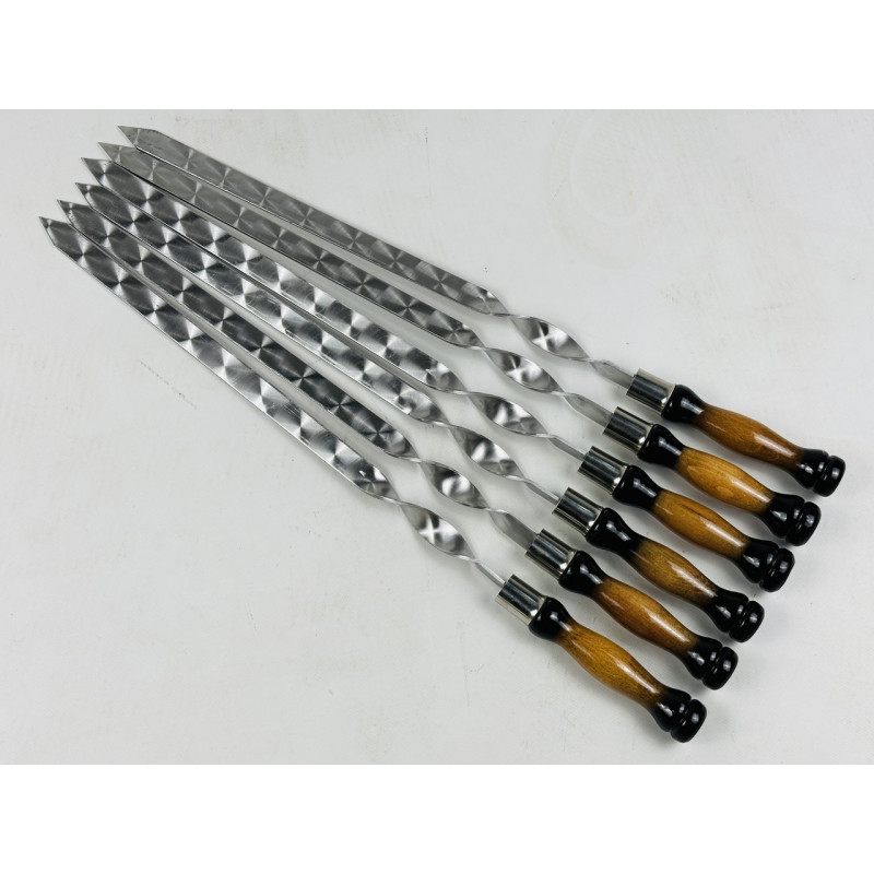 Шампура для люля-кеба ПРЕМІУМ, з нержавіючої сталі