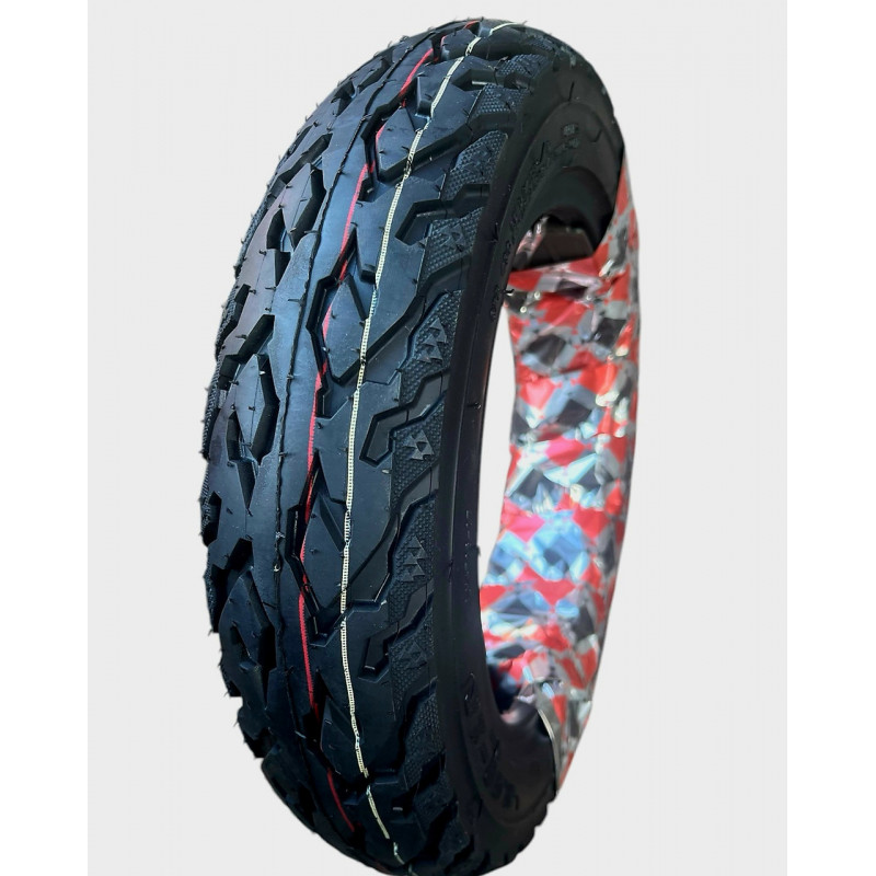 Покришка 3.00-10 49G (8PR), безкамерна (TL), Load Range "D"