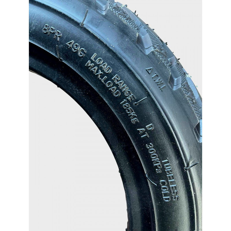 Покришка 3.00-10 49G (8PR), безкамерна (TL), Load Range "D"