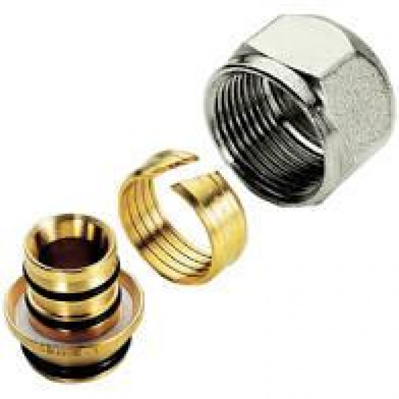 Колектор для теплої підлоги в зборі на 9 контурів, «Europroduct» НЕРЖАВІЙКА