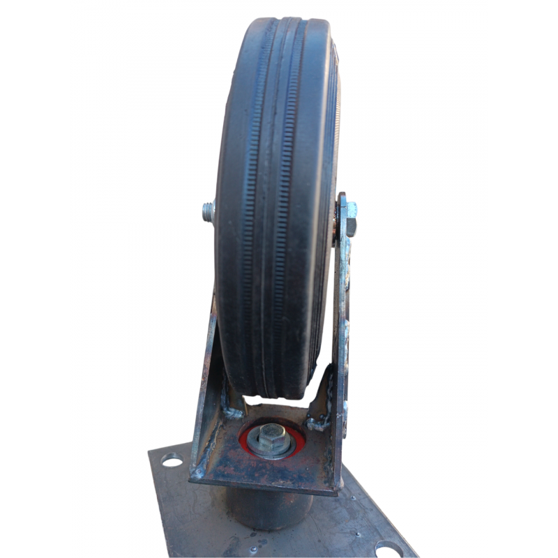 Колесо лите з кронштейном, діаметр 200мм, поворотне, (200кг)