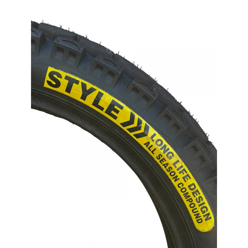 Покришка 4.10-18 (120/80-18) M/C 62L (4PR) камерная (TUBE TYPE/ТТ) , MAX. LOAD 265кг,  CROSS ENDURO