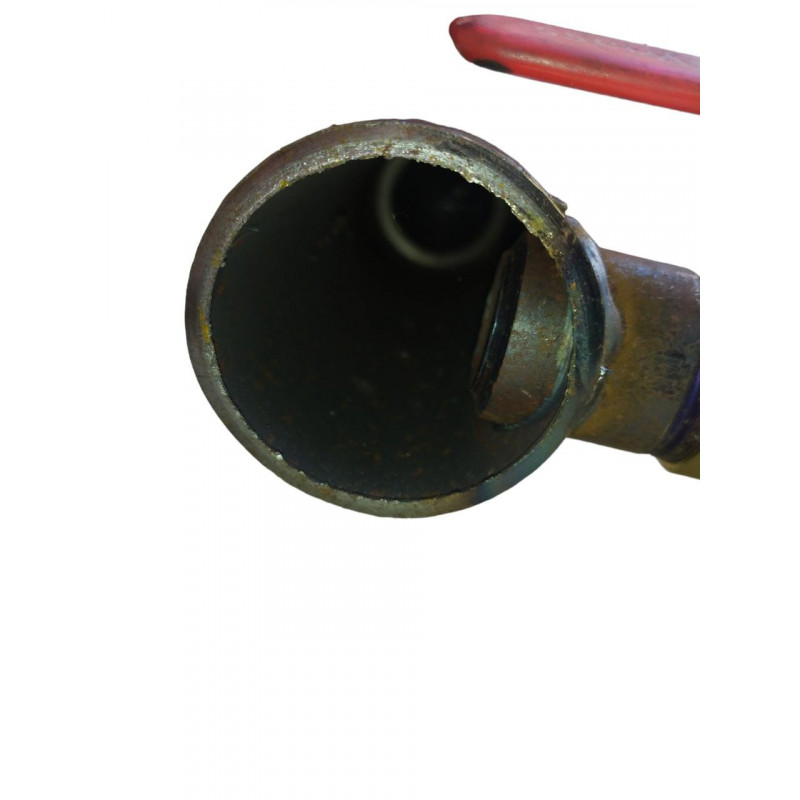 Байпас 1"1/2 (ДУ 40) з краном, короткий (390 мм)