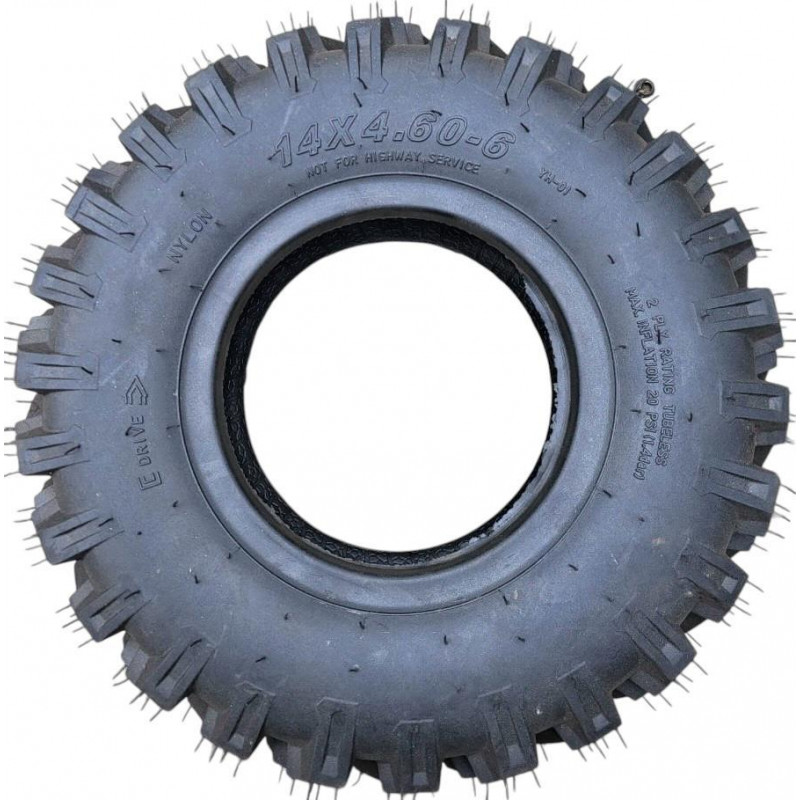 Покришка 14 х 4.60-6 (4.60-6) на дитячий квадроцикл, баги, без камерна (TL)