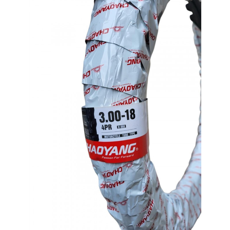 Покрышка 3.00-18 47M  "CHAOYANG" CROSS Max Load 175кг, (4PR)