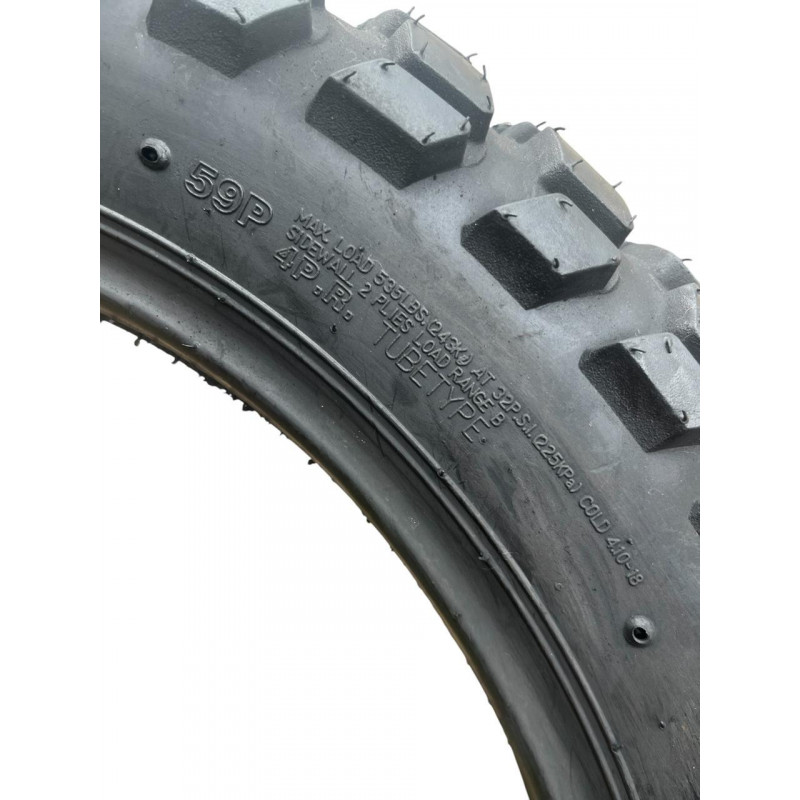 Покришка 4.10-18 (120/80-18,110/90-18) М/С 59P, (4PR), LOAD RANGE B, Enduro (ТТ)