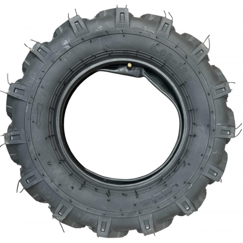 Шина з камерою на мотоблок 5.00-12 АТ (6PR), MAX.LOAD 225кг, IRAN