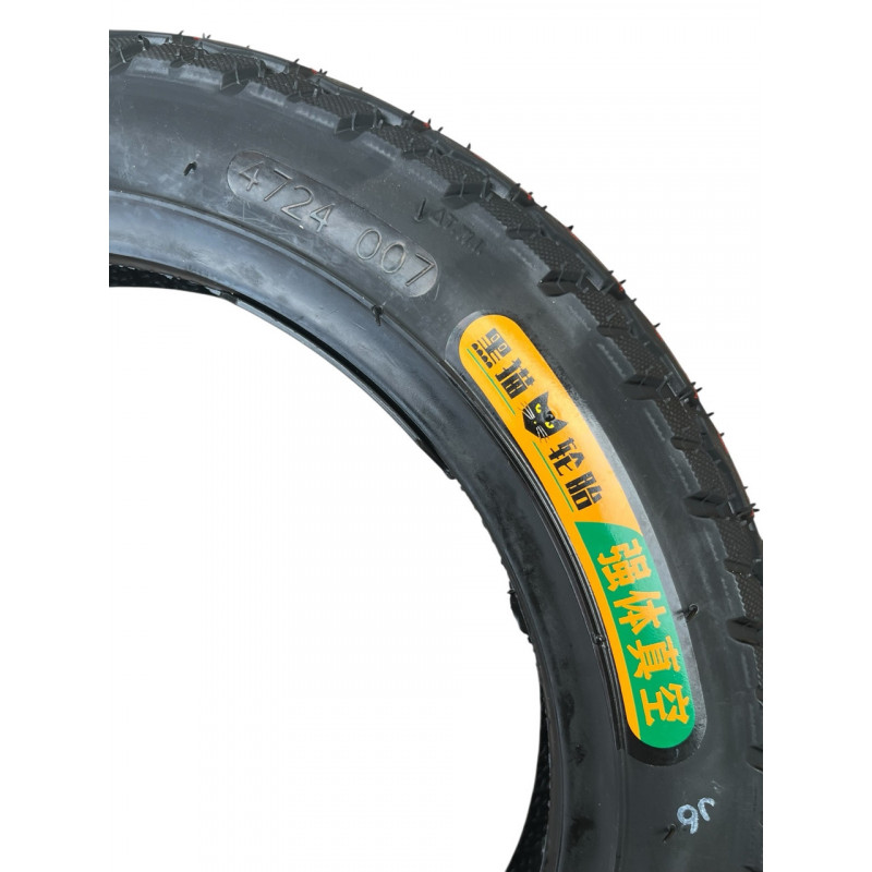 Покришка 14x2.50 / 66-254 на скутер, безкамерна (TL),  6PR, "BLACK CAT"