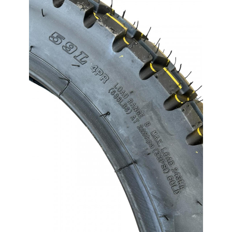 Покришка 4.10-18 (120/80-18) AT 59L (4PR), Enduro (ТТ) (RIM. 2.15) "PERFECT TAIWAN"