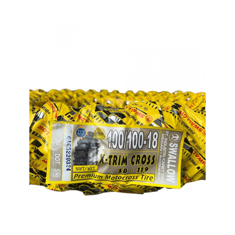 Покришка 100/100-18 M/C 59M (ТТ), (4PR), "SWALLOW" MAXI GRIP Індонезія