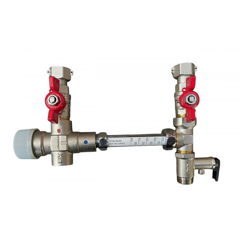 Змішувач термостатичний для бойлерів та водонагрівачів, 1/2" КОМПЛЕКТ "Koer" Чехія