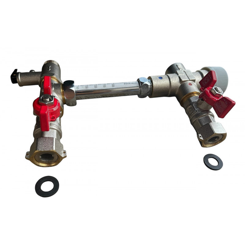 Змішувач термостатичний для бойлерів та водонагрівачів, 1/2" КОМПЛЕКТ "Koer" Чехія