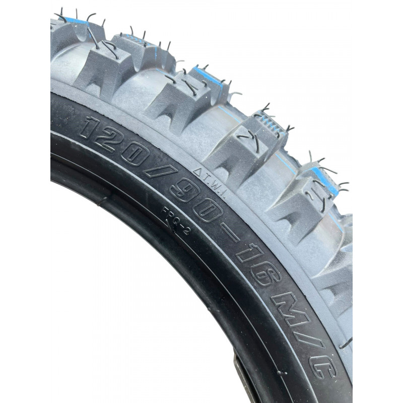 Покришка з камерою 120/90-16 52M M/C TT (10PR), (аналог 110/90-16, 4.00-16, 4.25/85-16) CROSS