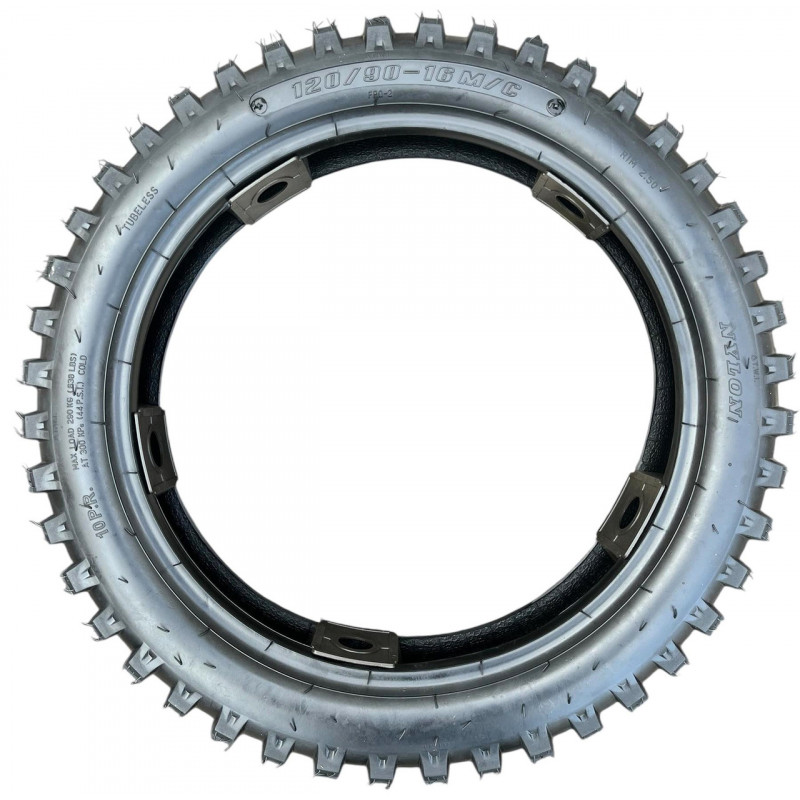 Покришка з камерою 120/90-16 52M M/C TT (10PR), (аналог 110/90-16, 4.00-16, 4.25/85-16) CROSS