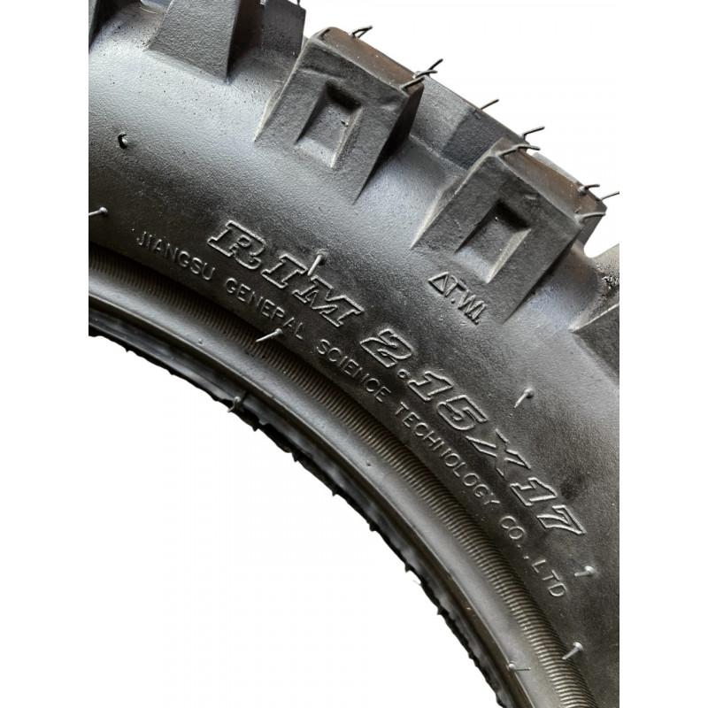 Покришка з камерою 4.60-17 M/C 62P (6PR) Max.Load 175 кг Load Range C, камерна (TT) "General" ШИПОВКА