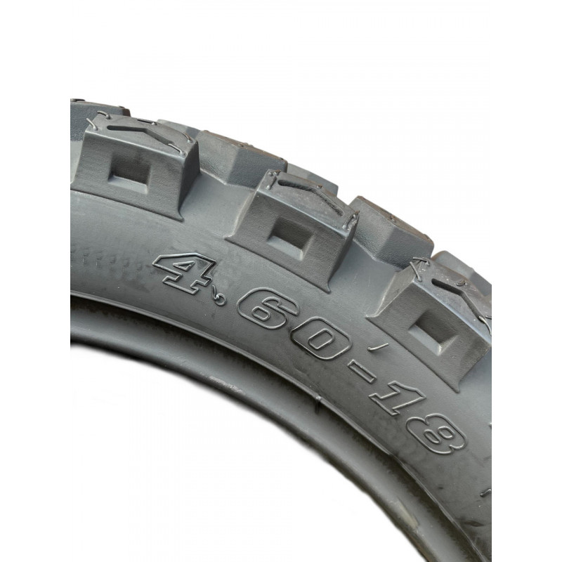 Покришка з камерою 4.60-18 M/C 63J (6PR) Max.Load 272 кг "General" ШИПОВКА