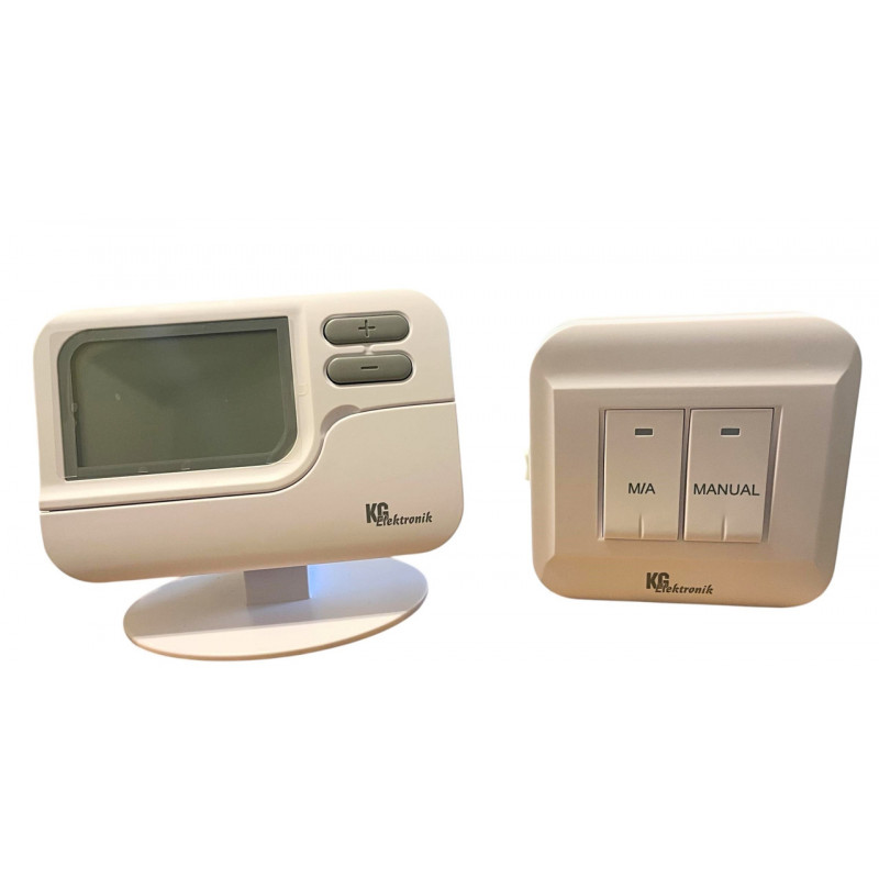 Бездротовий тижневий програматор KG Elektronik C7RF (діапаз. 5°C-35 °C, дальність до 50 м), Польща